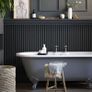 18mm MDF Wood Wall Panel Cloudy Grey 280x12.1cm Image 3