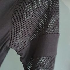 F&F black mesh top Sz S (8-10UK) - Bnwot