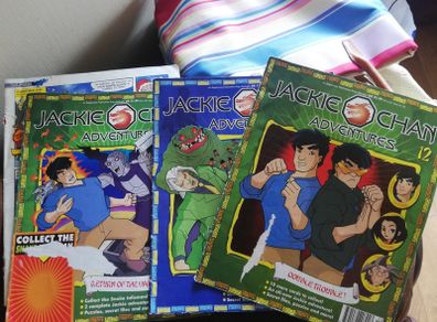 Jackie Chan Adventures Magazines