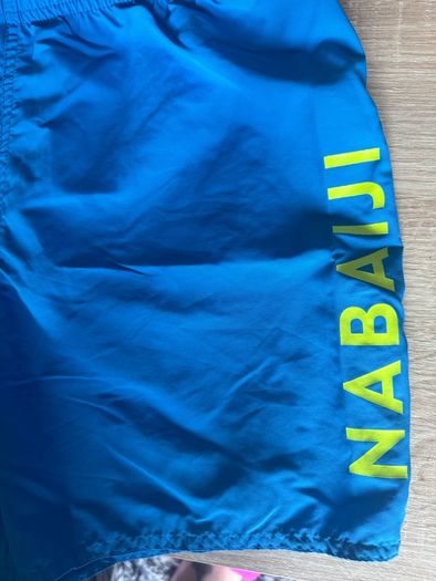 BNWT Decathlon Blue Aqua Resist Nabaiji shorts size S/M teenager Free post