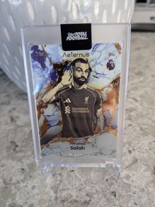 Mohamed Salah Liverpool FC Topps Total Football Aeternus /50 card