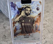 Mohamed Salah Liverpool FC Topps Total Football Aeternus /50 card