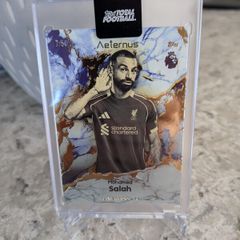 Mohamed Salah Liverpool FC Topps Total Football Aeternus /50 card
