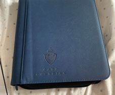 160 pocket card guardian binder(like new)