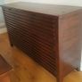 Dining Table & 6 Chairs, Sideboard & Mirror. Image 3