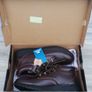 New mens Donnay leather casual chukka dark brown boots Image 7