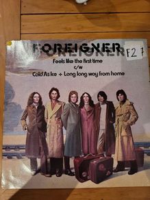 Foreigner, Feels Like the First Time 12 inch Single