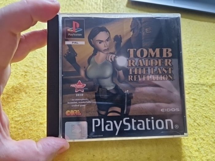Tomb Raider The Last Revelation PlayStation1 Ps1 PlayStation2 Ps2 games Original