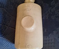 Vintage stoneware bed warmer