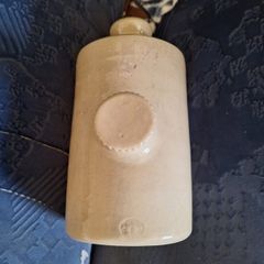 Vintage stoneware bed warmer