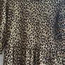 Leopard Print Midi Dress Size 8 Image 4