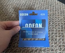 Odeon 25 euro gift voucher