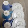 Italian porcelain tea set Image 3