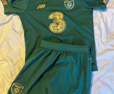 Ireland jersey and shorts