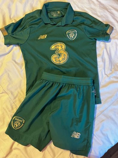 Ireland jersey and shorts