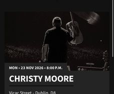 Christy Moore tickets