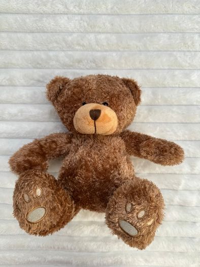 Regal Toys Edward 1 Classic Teddy Bear approx. 22 cm. Soft Plush Used Please see photos