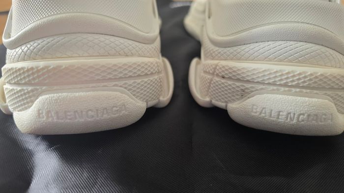 Balenciaga triple s monoblock rubber