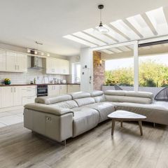 Italian Leather Corner Sofa Recliner | New Trend Concepts