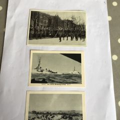 Rare Genuine WW2 German propaganda photo cards