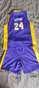 Kids L.A. Lakers basketball jersey and trousers - Size S