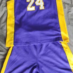 Kids L.A. Lakers basketball jersey and trousers - Size S