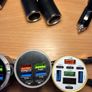 Cigarette lighter splitter and chargers. Image 5