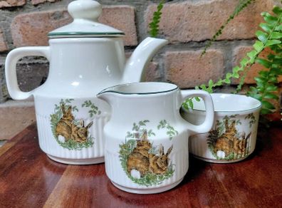 Carrigdhoun Coffee Pot, Jug & Sugar Bowl set