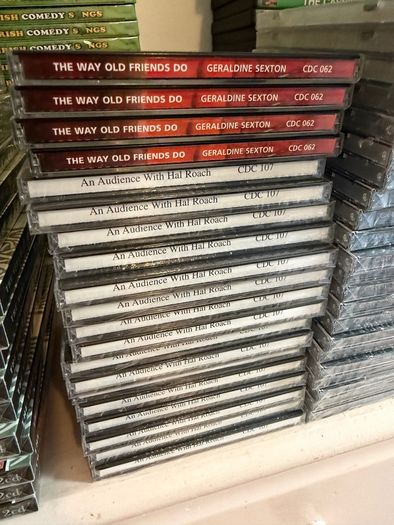 Irish Country, Folk and Comedy CD and DVD Lot. 250 Items. Mostly New and Sealed.