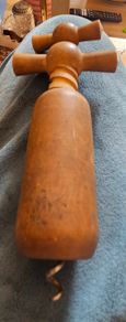 Vintage Wooden Corkscrew