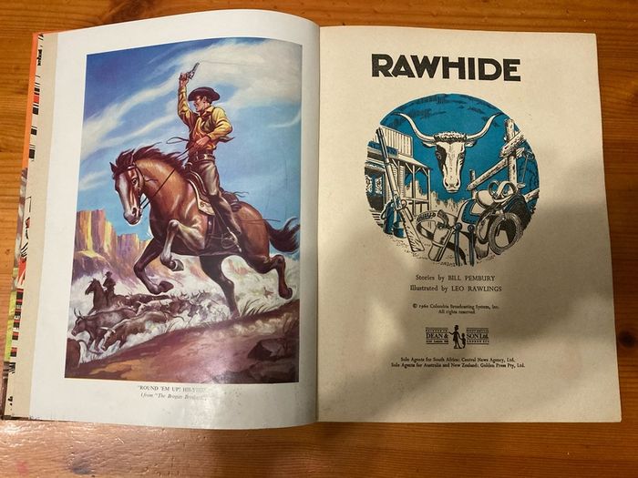 Western annual:'Rawhide' 1960