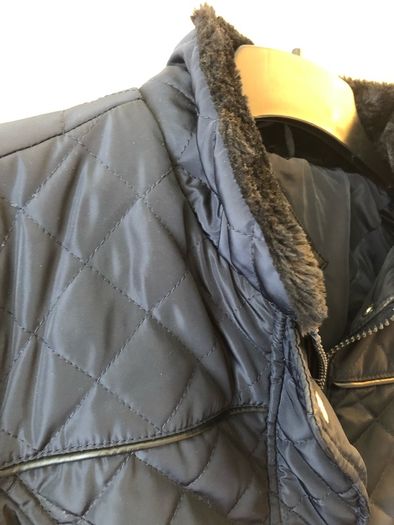 Navy coat (size 8)