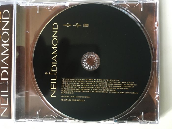 Neil Diamond [2002] The Best Of (CD Album)