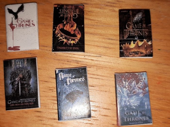 Miniature books for dolls house