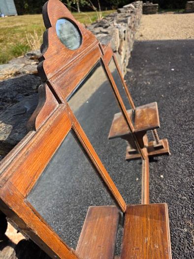 Vintage over mantle mirror