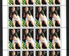 2017 Ireland Women's Rugby World Cup Commemorative Stamps Sheet Plate 1A1A1A1A Min Never Hinged (MNH)