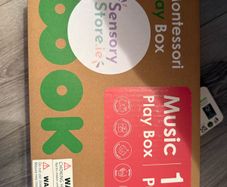 Music Play Box Montessori Play box