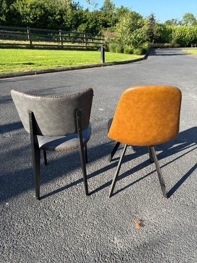 Leather Restaurant Chairs (x44)