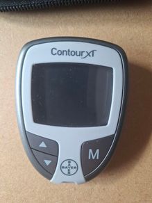 Contour next Diabetic Blood Glucose Meter monitoring system - Free to collect.
