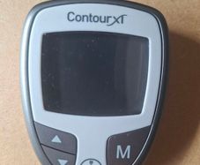 Contour next Diabetic Blood Glucose Meter monitoring system - Free to collect.