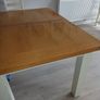 dining table and 6 solid oak chairs Image 4