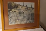 Pierre-Auguste Renoir - Path Leading through Tall Grass framed print