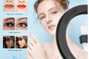 Ringlight Led Selfie Ring Light Phone Remote Control Lamp Photography Lighting With Tripod Stand Holder