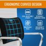 Everlasting Comfort Back Cushion Chair Car Image 3