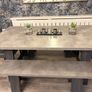 Dining table and benches Image 3