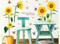 main image for ad Sunflowers Wall Sticker