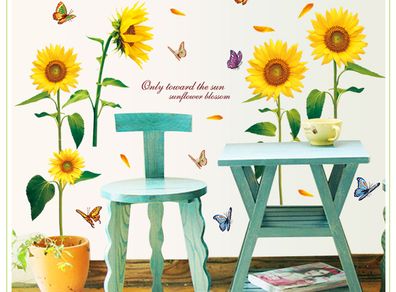 Sunflowers Wall Sticker