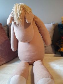 large plush pony