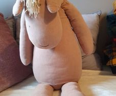 large plush pony