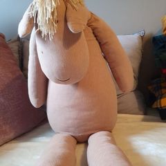 large plush pony